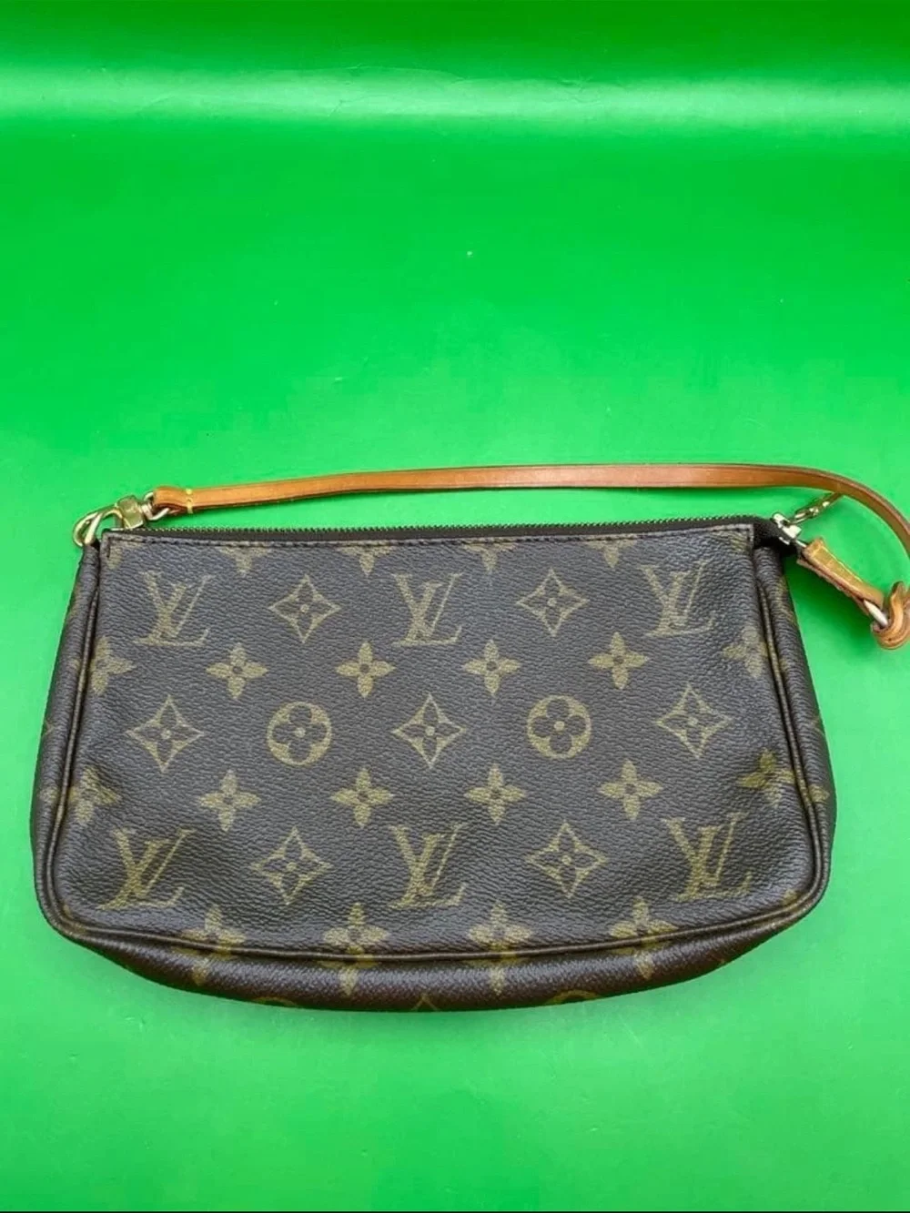 Louis Vuitton Monogram Mini Pochette in Brown